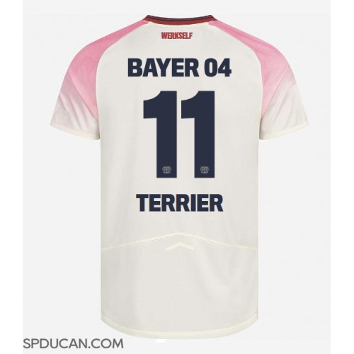 Muški Nogometni Dres Bayer Leverkusen Martin Terrier #11 Gostujuci 2025-26 Kratak Rukav